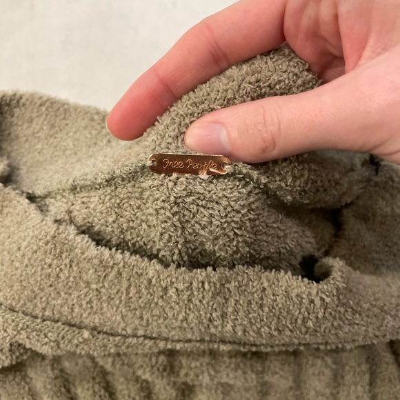 Free people boat neck fuzzy sweater - Picture 4 of 4